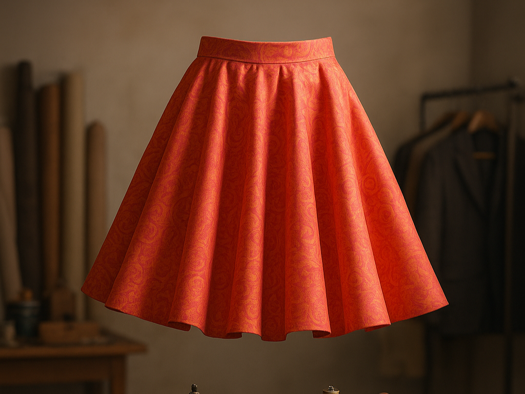 Patrón de Falda elegante